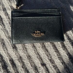 Coach change , key holder black NWOT